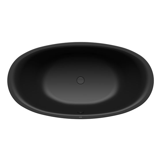 Kaldewei Badewanne Ellipso Duo oval 465x1000x1900mm 214l Cool Grey 90 m. ÜL, o. Antislip, GL, PEFF, VKT