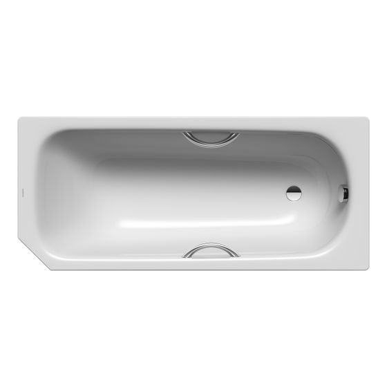 Kaldewei Badewanne Saniform V1 Star Kombi.-Form 410x700x1600mm 93l Manhattan m. GL, ÜL, o. Antislip, PEFF