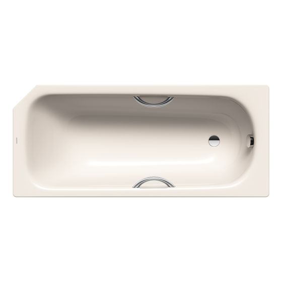 Kaldewei Badewanne Saniform V2 Star Kombi.-Form 410x700x1600mm 93l Pergamon m. GL, ÜL, o. Antislip, PEFF