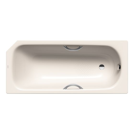 Kaldewei Badewanne Saniform V2 Star Kombi.-Form 410x700x1600mm 93l Pergamon m. Antislip, GL, ÜL, PEFF