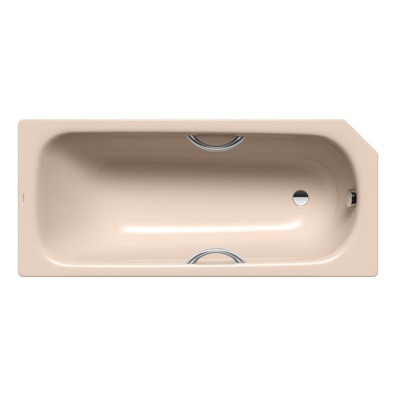 Kaldewei Badewanne Saniform V3 Star rechteckig 410x700x1600mm 93l Bahamabeige m. GL, ÜL, PEFF, o. Antislip