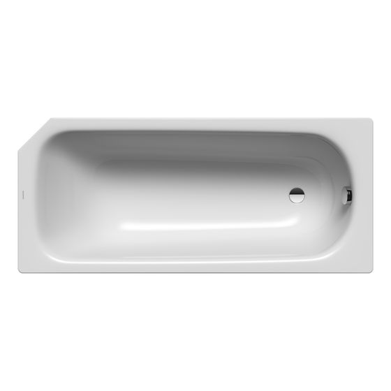 Kaldewei Badewanne Saniform V2 Kombi.-Form 410x700x1600mm 93l Manhattan m. ÜL, PEFF, o. Antislip, GL