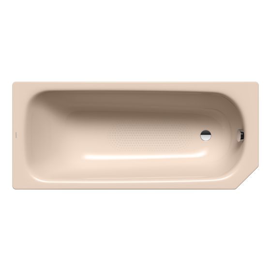 Kaldewei Badewanne Saniform V4 Kombi.-Form 410x700x1600mm 93l Bahamabeige m. Vollantislip, ÜL, o. GL, PEFF