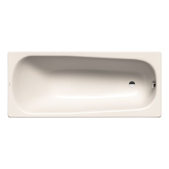 Kaldewei Badewanne Saniform rechteckig 430x750x1750mm 145l Pergamon m. Vollantislip, ÜL, PEFF, o. GL
