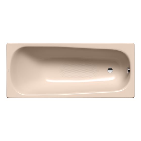 Kaldewei Badewanne Saniform rechteckig 430x750x1750mm 145l Bahamabeige m. Vollantislip, ÜL, o. GL, PEFF