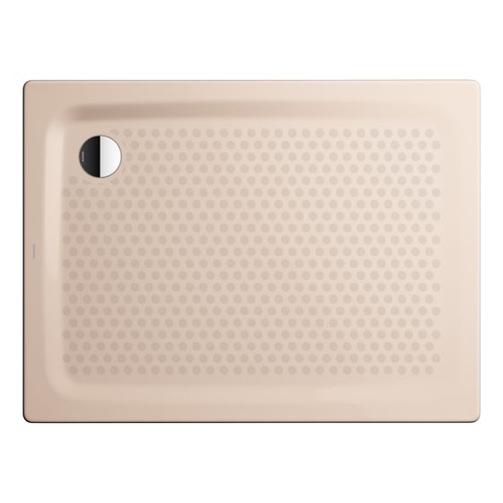 Kaldewei Duschwanne Superplan Classic Rechteckig 32/25x1000x800mm d. 90mm Bahamabeige/Beige, m. VAS o. PEFF, Wt.