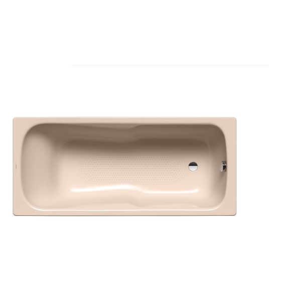 Kaldewei Badewanne Dyna Set rechteckig 430x750x1700mm 169l Bahamabeige m. Vollantislip, ÜL, o. GL, PEFF