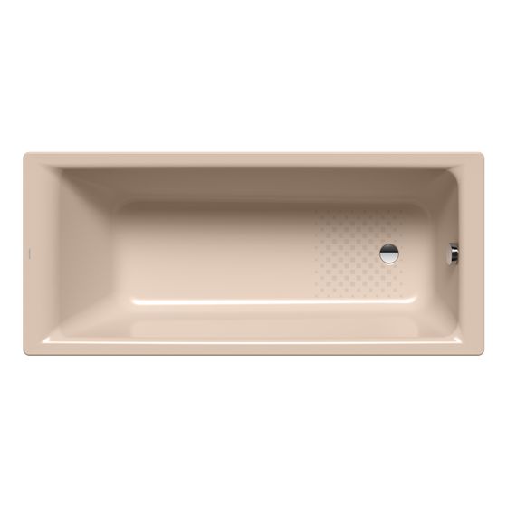 Kaldewei Badewanne Puro rechteckig 420x800x1800mm 170l Bahamabeige m. Antislip, ÜL, o. GL, PEFF