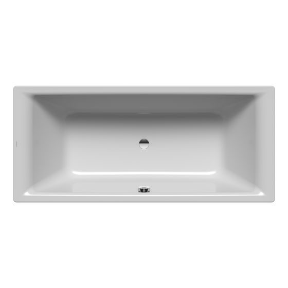 Kaldewei Badewanne Puro Duo rechteckig 420x900x1900mm 217l Manhattan m. ÜL, o. Antislip, GL, PEFF