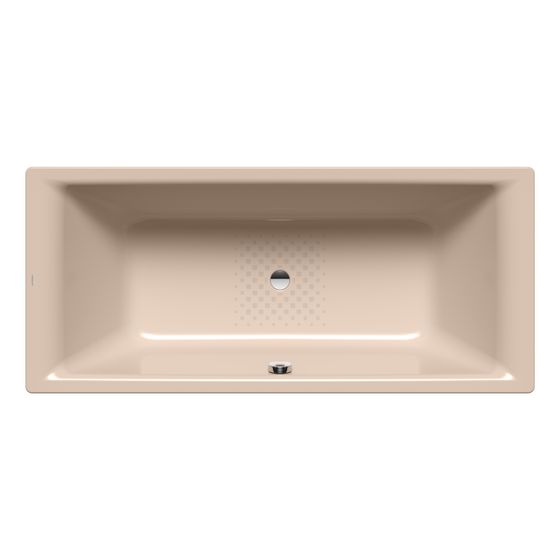 Kaldewei Badewanne Puro Duo rechteckig 420x750x1700mm 122l Bahamabeige m. Antislip, ÜL, PEFF, o. GL