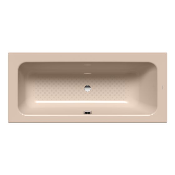 Kaldewei Badewanne Puro Set Wide rechteckig 390x750x1700mm Links 93l Bahamabeige m. Vollantislip, ÜL, PEFF, o. GL