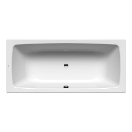 Kaldewei Badewanne Cayono Duo rechteckig 410x800x1800mm 160l Alpinweiß m. ÜL, o. Antislip, GL, PEFF