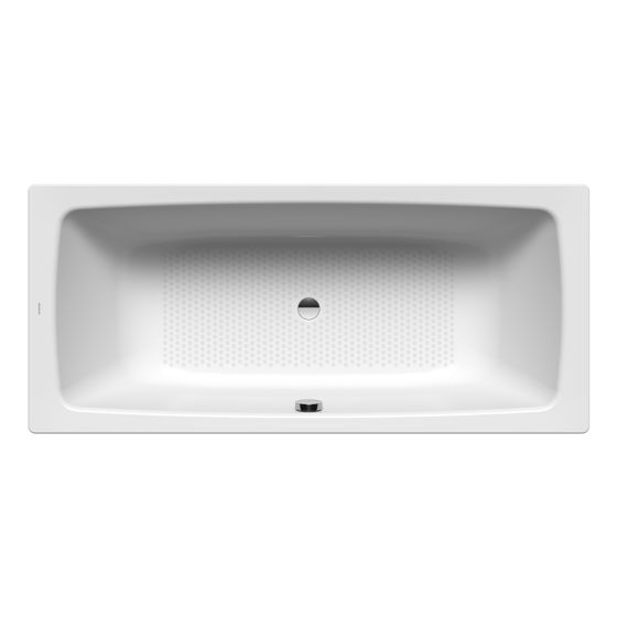 Kaldewei Badewanne Cayono Duo rechteckig 410x750x1700mm 129,5l Alpinweiß m. Vollantislip, ÜL, PEFF, o. GL