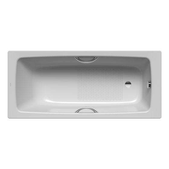 Kaldewei Badewanne Cayono Star rechteckig 410x700x1700mm 110l Manhattan m. Antislip, GL, ÜL, o. PEFF