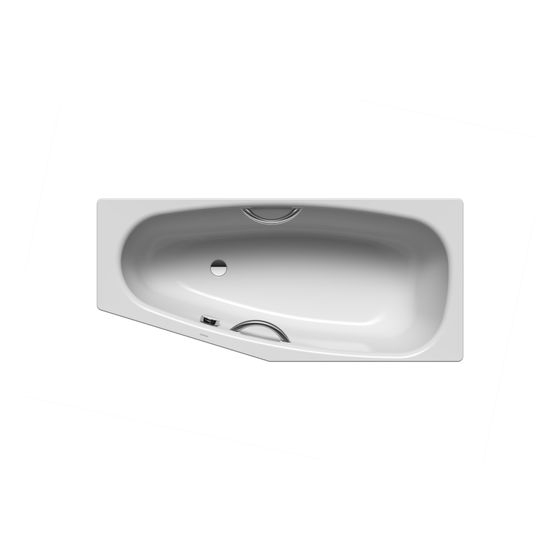 Kaldewei Badewanne Mini Star Kombi.-Form 430x700x1570mm Links 110l Manhattan m. GL, ÜL, PEFF, o. Antislip