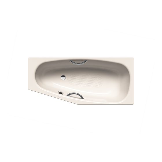 Kaldewei Badewanne Mini Star Kombi.-Form 430x750x1570mm Links 110l Pergamon m. Vollantislip, GL, ÜL, PEFF