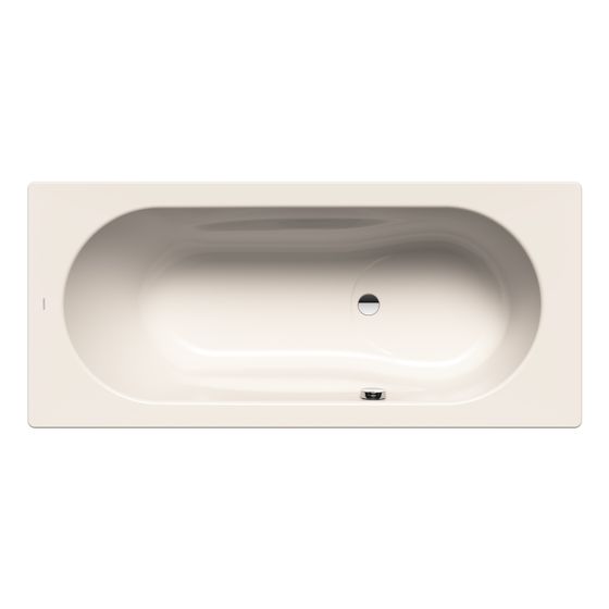 Kaldewei Badewanne Vaio Set rechteckig 430x800x1800mm 135l Pergamon m. ÜL, o. Antislip, GL., PEFF
