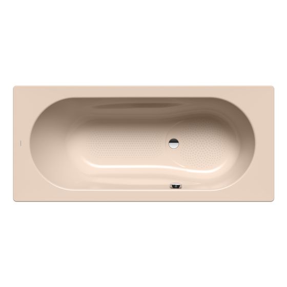 Kaldewei Badewanne Vaio Set rechteckig 430x700x1600mm 100l Bahamabeige m. Vollantislip, S-ÜL, PEFF, o. GL.
