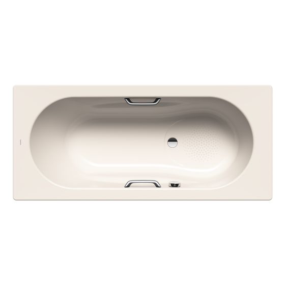 Kaldewei Badewanne Vaio Set Star rechteckig 430x750x1700mm 135l Pergamon m. Antislip, GL., ÜL, o. PEFF