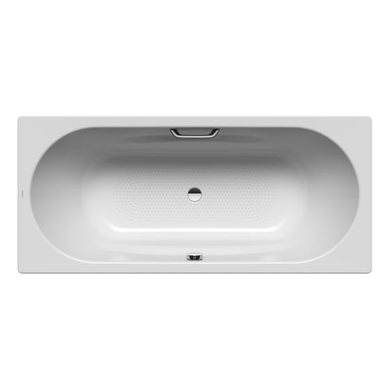 Kaldewei Badewanne Vaio Duo rechteckig 430x800x1800mm 155l Manhattan m. Vollantislip, GL. 1S, ÜL, o. PEFF