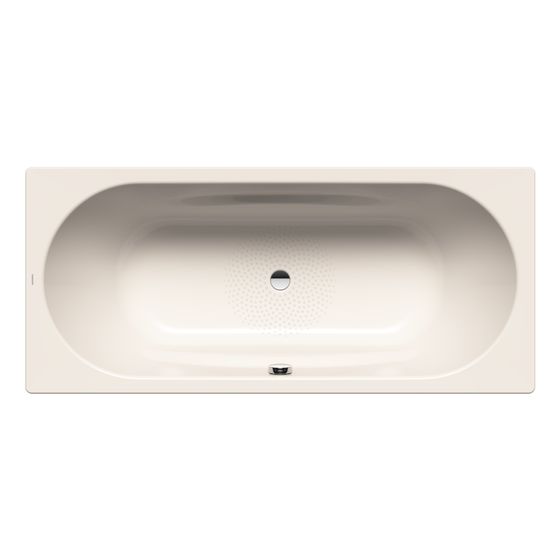 Kaldewei Badewanne Vaio Duo rechteckig 430x800x1800mm 155l Pergamon m. Antislip, ÜL, o. GL., PEFF