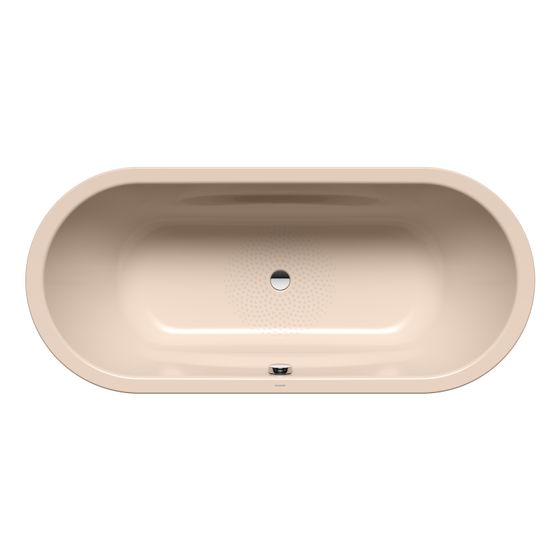 Kaldewei Badewanne Vaio Duo oval 430x800x1800mm 155l Bahamabeige m. Antislip, ÜL, o. GL., PEFF