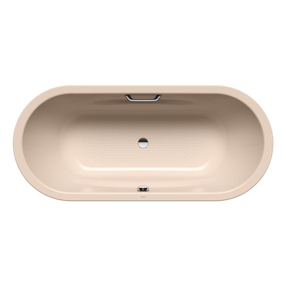 Kaldewei Badewanne Vaio Duo oval 430x800x1800mm 155l Bahamabeige m. Vollantislip, GL. 1S, ÜL, o. PEFF
