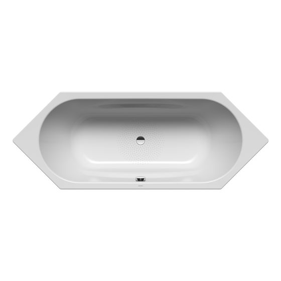 Kaldewei Badewanne Vaio Duo 6 Sechseck 430x800x2100mm 155l Manhattan m. Antislip, ÜL, PEFF, o. GL.