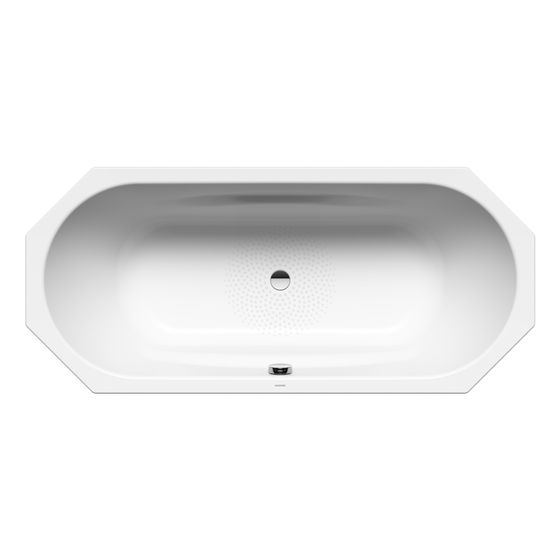 Kaldewei Badewanne Vaio Duo 8 achteckig 430x800x1800mm 155l Alpinweiß, Weiß m. Antislip, ÜL, o. GL., PEFF