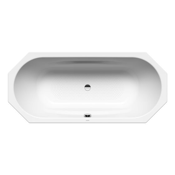 Kaldewei Badewanne Vaio Duo 8 achteckig 430x800x1800mm 155l Alpinweiß, Weiß m. Vollantislip, ÜL, PEFF, o. GL.