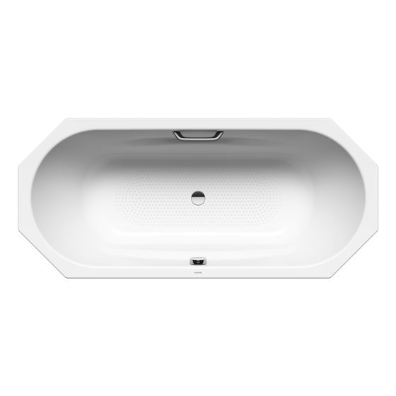 Kaldewei Badewanne Vaio Duo 8 achteckig 430x800x1800mm 155l Alpinweiß, Weiß m. Vollantislip, GL. 1S, ÜL, PEFF