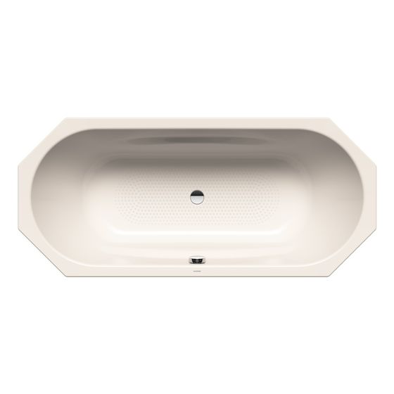 Kaldewei Badewanne Vaio Duo 8 achteckig 430x800x1800mm 155l Pergamon m. Vollantislip, ÜL, PEFF, o. GL.