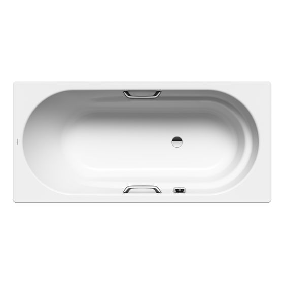 Kaldewei Badewanne Vaio Star rechteckig 430x800x1700mm 145l Alpinweiß, Weiß m. GL., ÜL, o. Antislip, PEFF