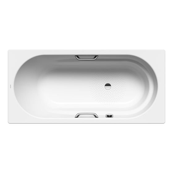 Kaldewei Badewanne Vaio Star rechteckig 430x800x1700mm 145l Alpinweiß, Weiß m. Antislip, GL., ÜL, PEFF