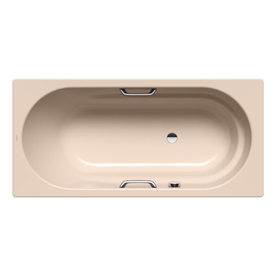 Kaldewei Badewanne Vaio Star rechteckig 430x800x1700mm 145l Bahamabeige m. GL., ÜL, PEFF, o. Antislip