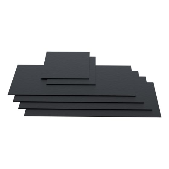 Kaldewei Badewannen-Antidröhn-Set BW-ADS 5 Platten 350x134mm, 2 Platten 175x134mm