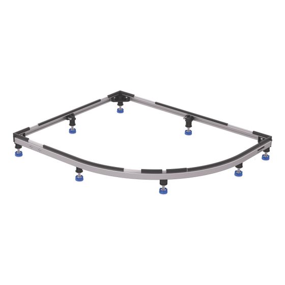 Kaldewei Duschwannen-Fußrahmen FR 5300 Flex FR II Zirkon 1000x1000mm
