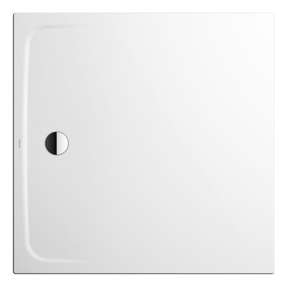 Kaldewei Duschwanne Cayonoplan Multispace Rechteckig 32/17x1200x1200mm d. 90mm Alpinweiß Matt/Weiß, m. SP, AD o. Wt.