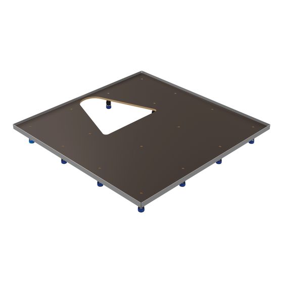 Kaldewei Systemboard Nexsys SBN, 80x100cm für Nexsys Modell 2613