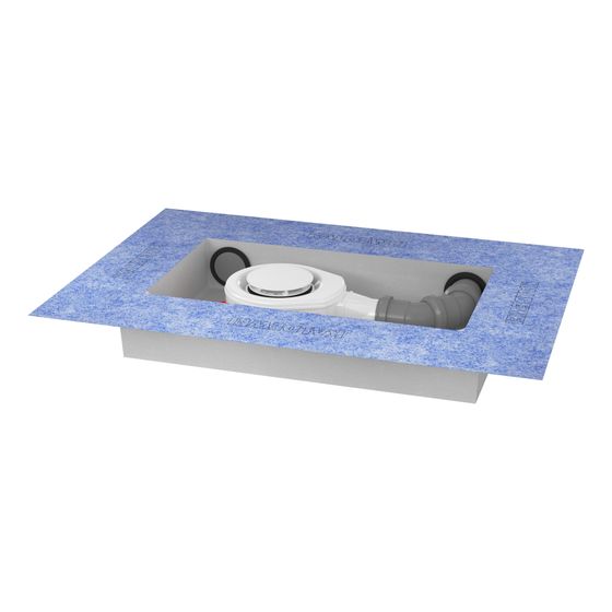 Kaldewei System-Installationsbox SIX, Bauhöhe 100mm, DN 50