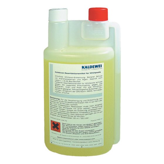 Kaldewei Desinfektionsmittel für Whirlpools 1000ml, mit Kindersicherung