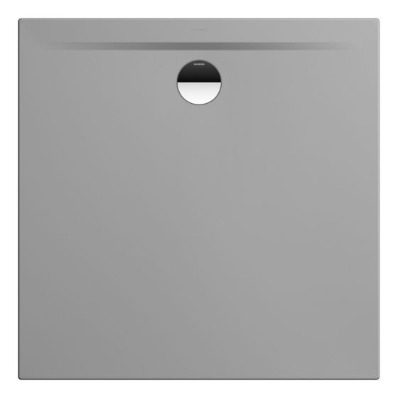 Kaldewei Duschwanne Superplan Zero Rechteckig 32/20x1200x1200mm d. 90mm Cool Grey 30/Grau, m. PEFF, Wt. extrafl. o. AS, AD