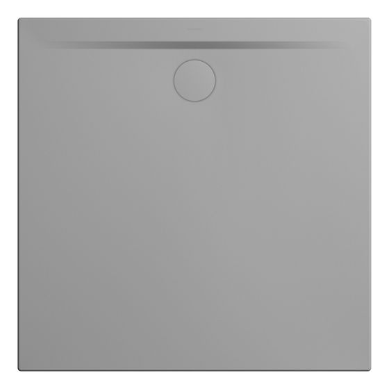 Kaldewei Duschwanne Superplan Zero Rechteckig 32/20x700x700mm d. 90mm Cool Grey 30/Grau, o. AS, PEFF, AD, Wt.