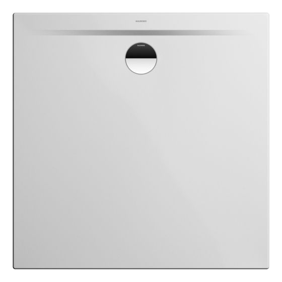 Kaldewei Duschwanne Superplan Zero Rechteckig 32/20x800x800mm d. 90mm Manhattan, o. AS, PEFF, AD, Wt.