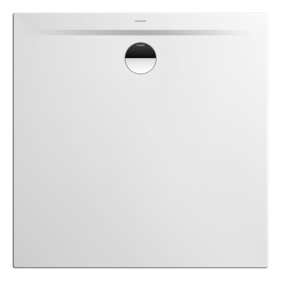 Kaldewei Duschwanne Superplan Zero Rechteckig 32/20x1200x1200mm d. 90mm Alpinweiß Matt/Weiß, o. AS, PEFF, AD, Wt.