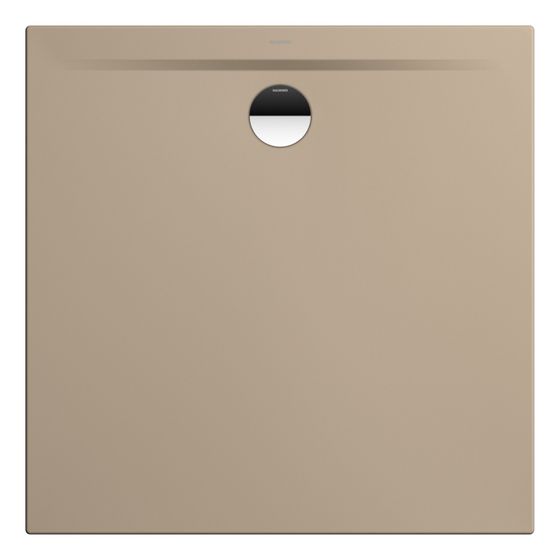 Kaldewei Duschwanne Superplan Zero Rechteckig 32/20x700x700mm d. 90mm Warm Beige 40/Beige, m. SP o. PEFF, AD, Wt.
