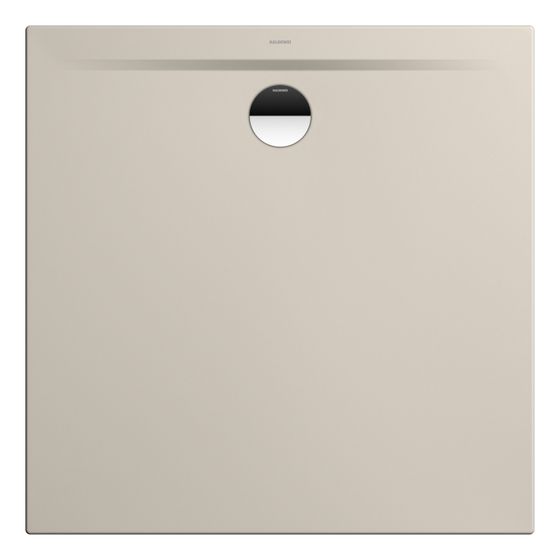 Kaldewei Duschwanne Superplan Zero Rechteckig 32/20x1200x1200mm d. 90mm Warm Grey 10/Grau, m. Wt. extrafl. o. AS, PEFF, AD