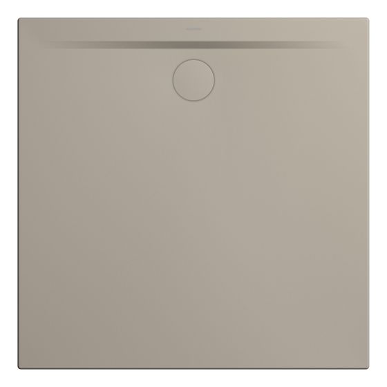 Kaldewei Duschwanne Superplan Zero Rechteckig 32/20x700x700mm d. 90mm Warm Grey 30/Grau, o. AS, PEFF, AD, Wt.