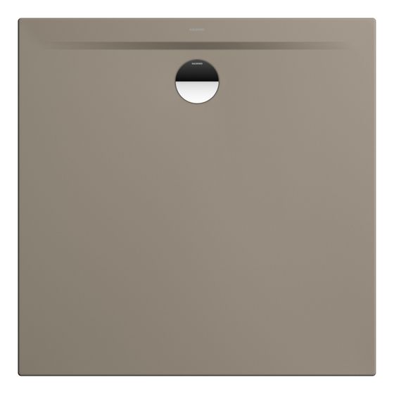 Kaldewei Duschwanne Superplan Zero Rechteckig 32/20x1200x1200mm d. 90mm Warm Grey 60/Grau, m. SP o. PEFF, AD, Wt.