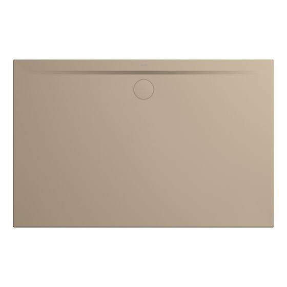 Kaldewei Duschwanne Superplan Zero Rechteckig 32/20x1400x1000mm d. 90mm Warm Beige 40/Beige, o. AS, PEFF, AD, Wt.
